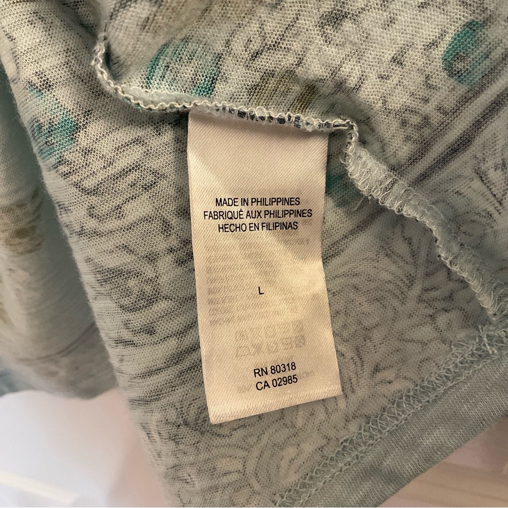 Lucky Brand Floral Print Tank Top - NWT - Size Large - Picture 7 of 9
